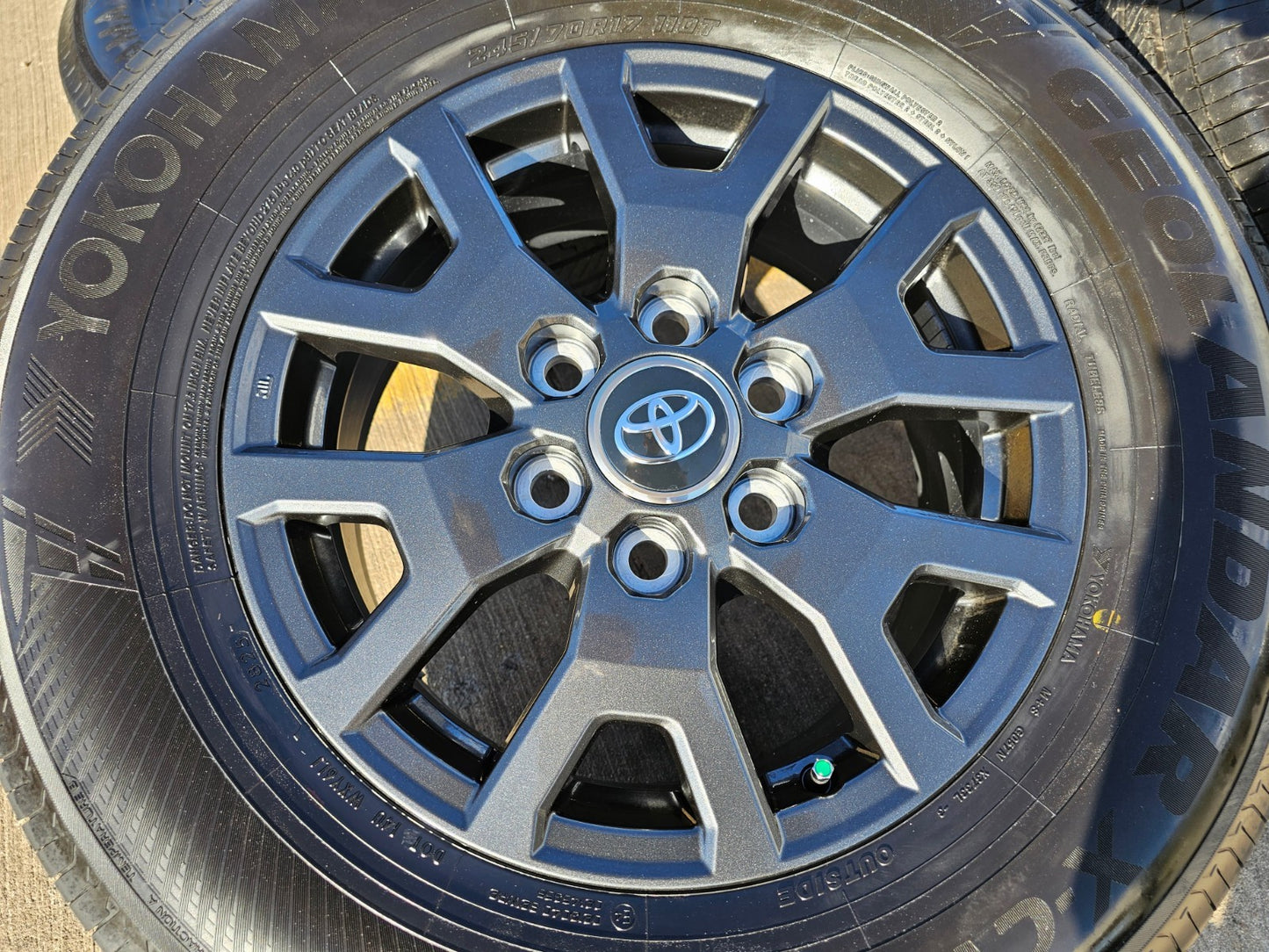 17" Toyota Tacoma 4Runner TRD OEM 94254 10637 only rims 2024 2025 2026 2027 NEW