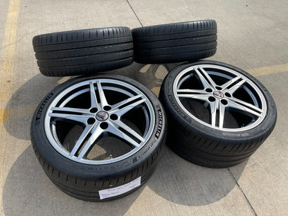 19" + 20" Chevy Corvette Z06 C8 OEM FORGED 94027 94028 wheels rims 2024 2026