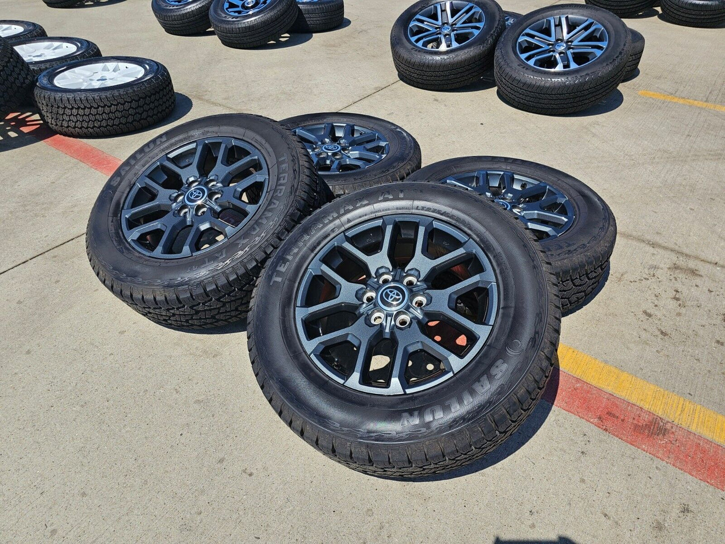 20" Toyota Tundra 2022 2023 TSS TRD OEM wheels rims 34" 95359 Sequoia 75277