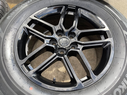 18" Ford Taurus Explorer OEM 10698 rims wheels black 2023 2024 2025 2026 HANKOOK