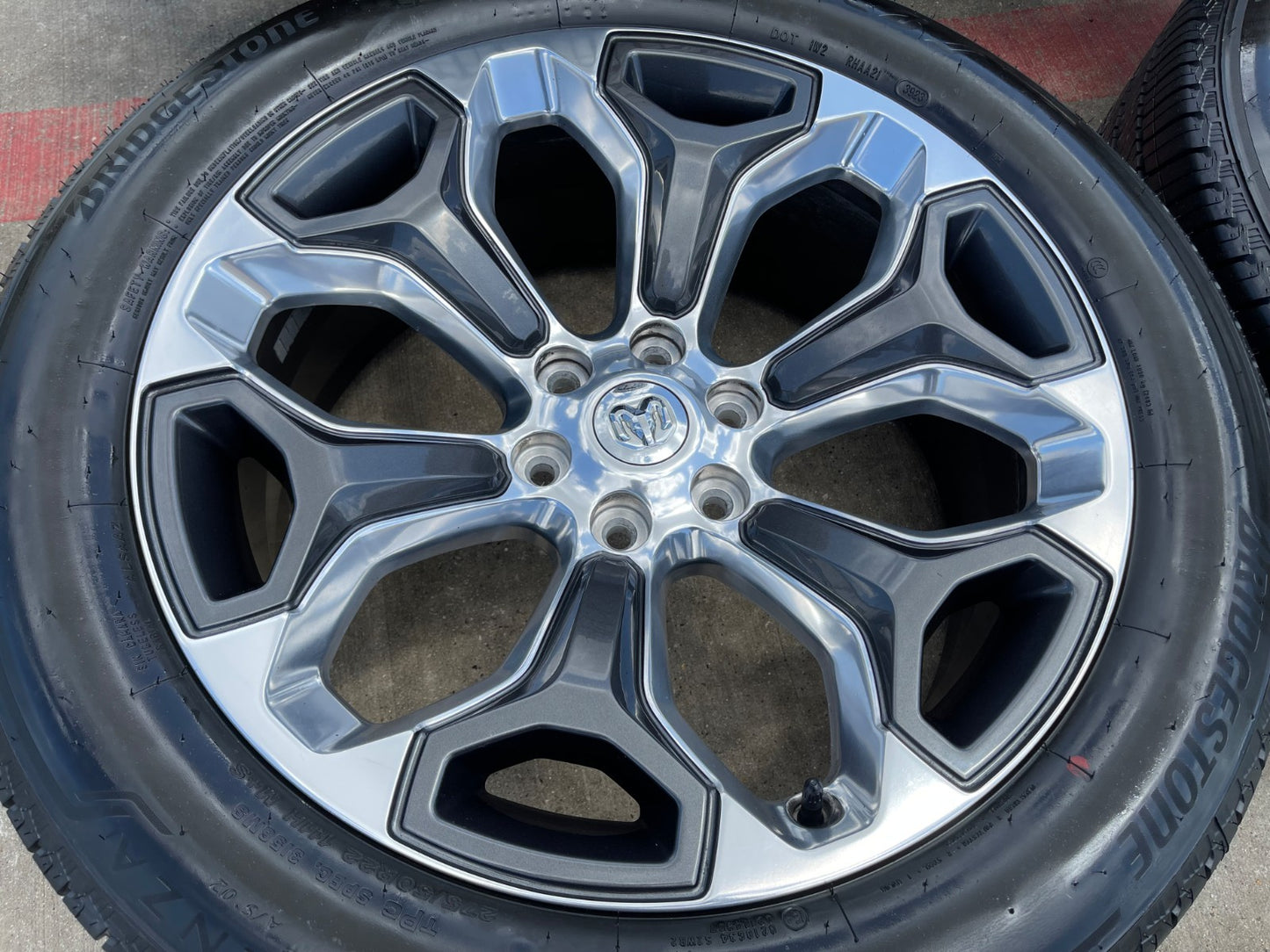 NEW 22" Dodge Ram 1500 OEM LIMITED wheels rims SET RIM# 2685 FITS 2019-2027