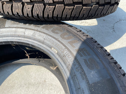 (4) 275/65/20 Hercules Avalanche TT Winter tires 275/65R20 LT 10 ply LR E 126R