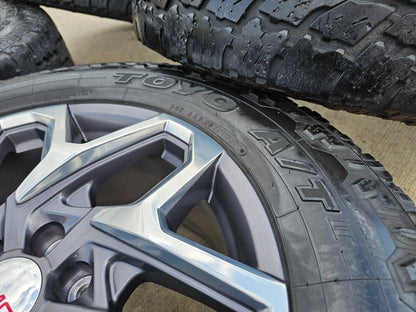 20" GMC Sierra Yukon AT4 Tahoe Silverado OEM wheels rims 95369 TOYO A/T2