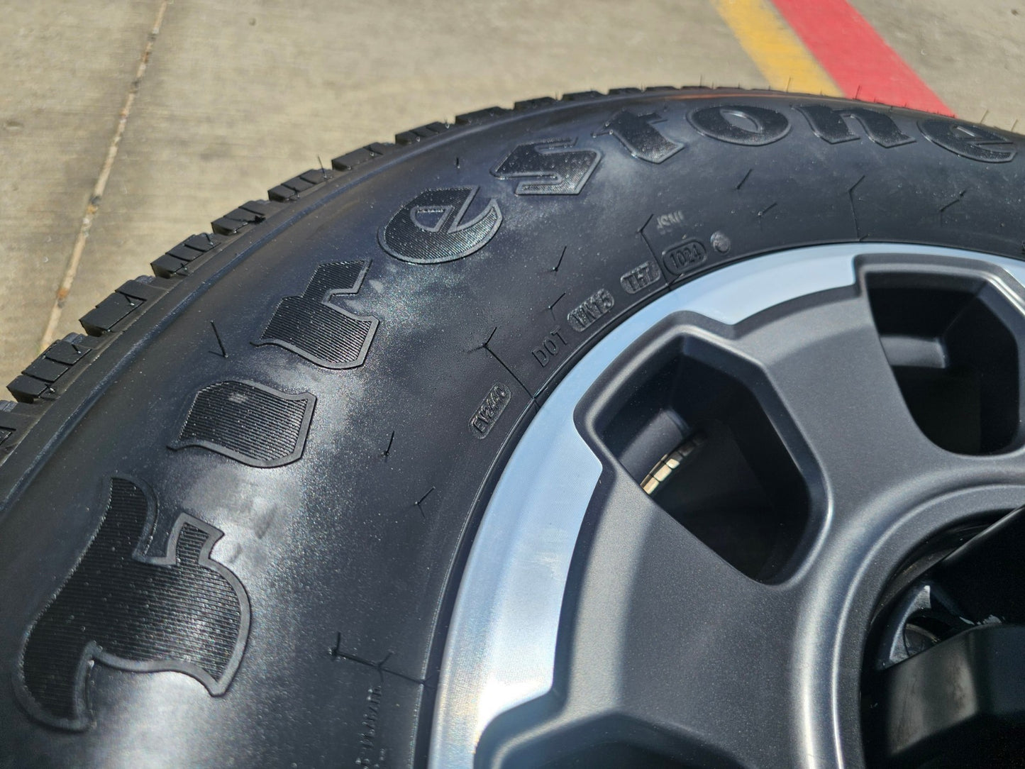 18" Ford F-250 F-350 OEM TREMOR rims wheels 10482 SET tires FIRESTONE H/T