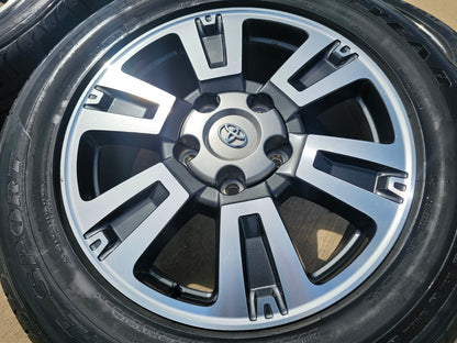 20" Toyota Tundra PLATINUM OEM 75159 SET wheels rims 5x150 tires GOODYEAR