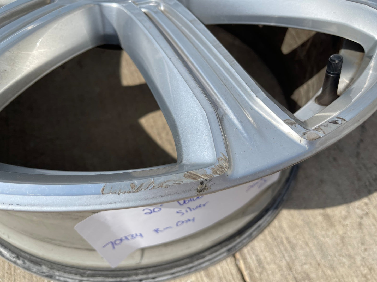 (1) 21" Volvo XC90 Ultimate OEM 70423 rim wheel single 2016 2017 2018 2019 2020