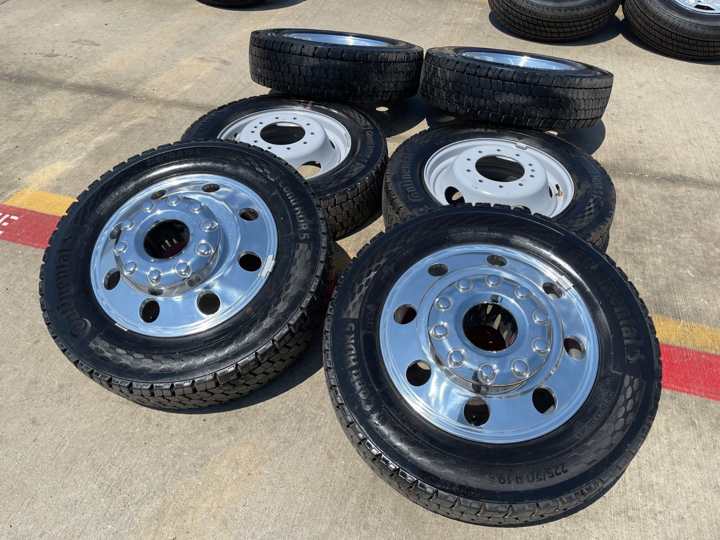 19.5" Ford F-450 Dually F-550 rims wheels RAM 4500 OEM 10x225 2025 2026 2027 NEW