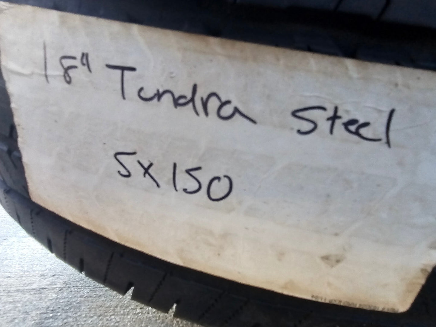 18" Toyota Tundra OEM wheel rim 69547 5x150 spare 2010 2015 2018 2019 2020 2021
