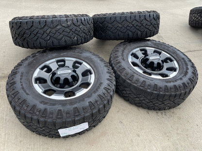 18" Ford F-250 F-350 OEM TREMOR rims wheels 10482 tires DURATRAC R/T 35"