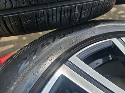 22" Lexus LX600 GX550 OEM wheels rims 74402 Toyota Tundra Sequoia SET PIRELLI