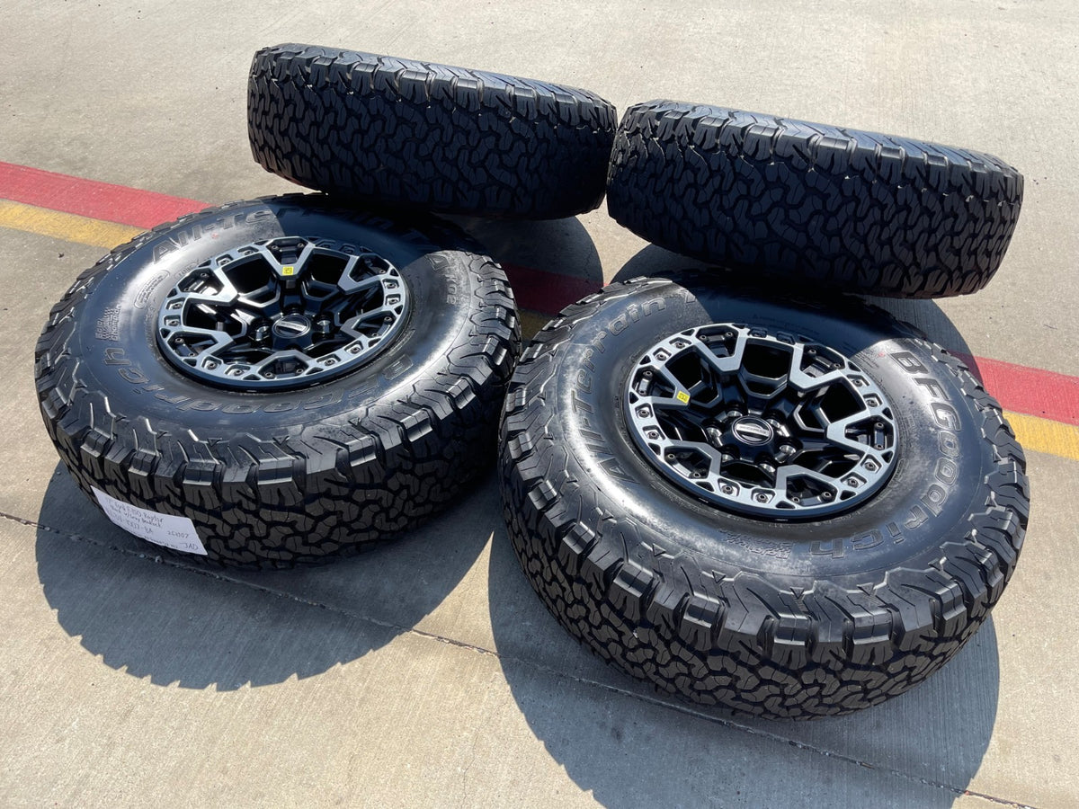 17" Ford F-150 Raptor R OEM BEADLOCK rims wheels 2025 2026 2027 BFG 37" NEW