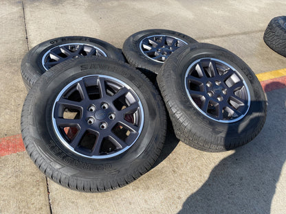 18" Jeep Gladiator Overland OEM wheels rims Wrangler 9241 96494 tires