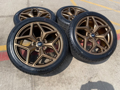 19" Ford Mustang GT Performance Track Pack OEM 10599 10602 wheels rims NEW