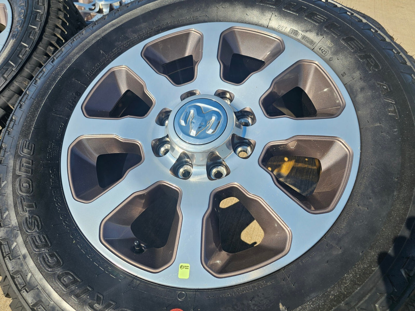 20" Dodge Ram 2500 3500 OEM wheels rims 2698 2699 tires 2023 2024 2025 2026 NEW