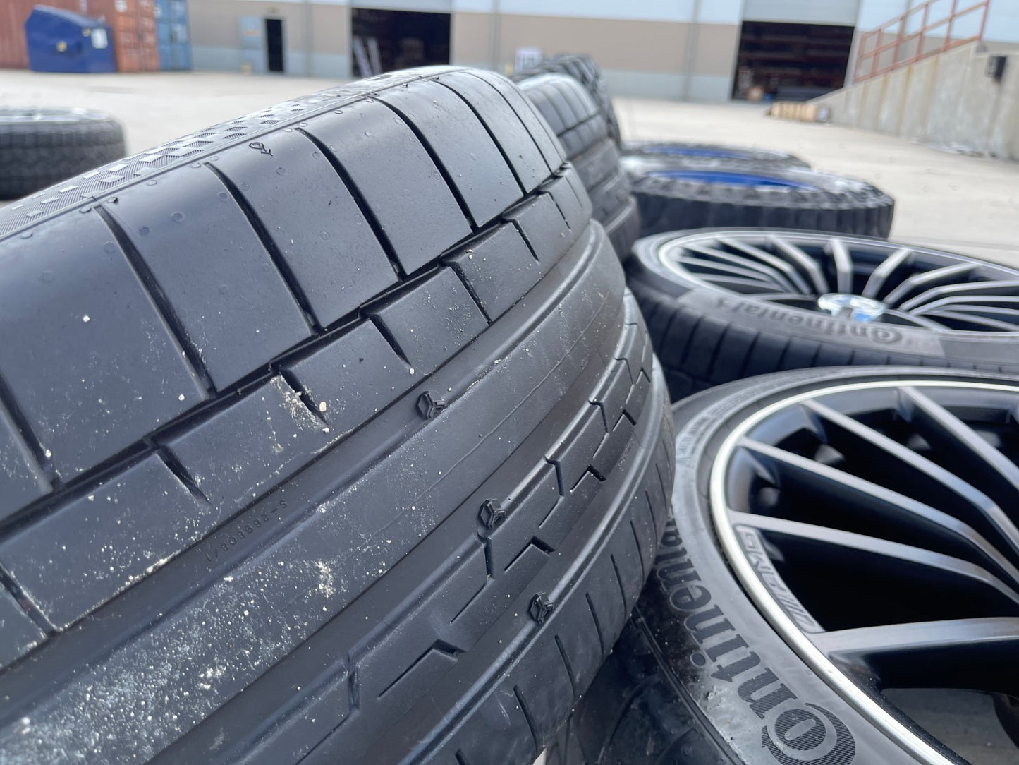 20" Mercedes AMG GT GT43 GT53 OEM 85786 85788 wheels rims tires CONTINENTAL