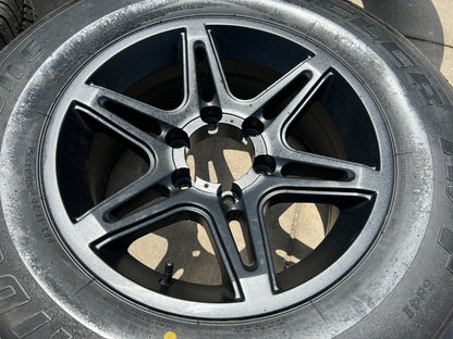 17" Toyota 4Runner Tacoma OEM BLACK wheels rims FJ black 2020 2021 2022 2023 NEW