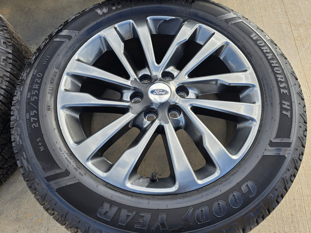 20" Ford Expedition F-150 OEM rims wheels 10144 SET Limited GOODYEAR DISCOUNTED
