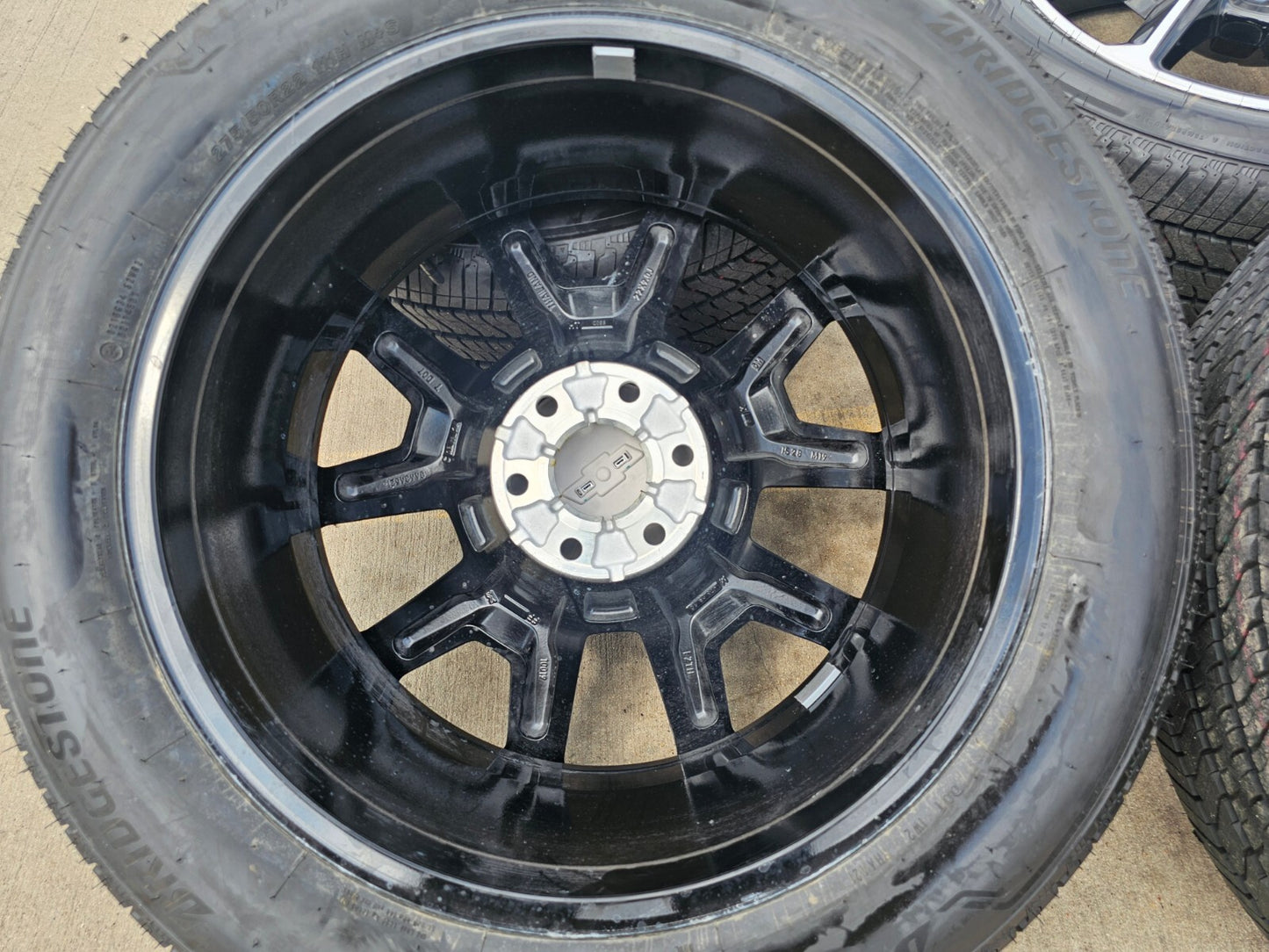 22" Chevy Tahoe Silverado RST OEM 14035 wheels rims 2024 2025 2026 NEW
