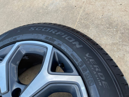 (1) 21" Rivian R1T R1S OEM wheel rim tire spare 2022 2023 2024 2025 2026 2027