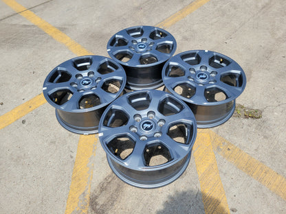 (4) 17" Ford Bronco wheels rims 10384 OEM NEW Ranger 2024 2025 2026 2027 NEW SET
