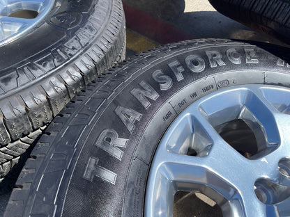 18" Ram 2500 3500 Laramie Power Wagon OEM wheels rims 2693 tires FIRESTONE H/T2