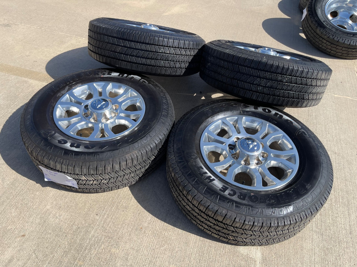 18" Ram 2500 3500 Laramie Power Wagon OEM 2476 wheels rims SET FITS 1999-2027