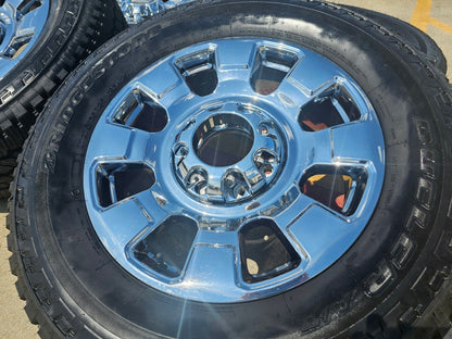 20" Ford F-250 F-350 OEM chrome Lariat 10295 wheels rims 2024 2025 NEW