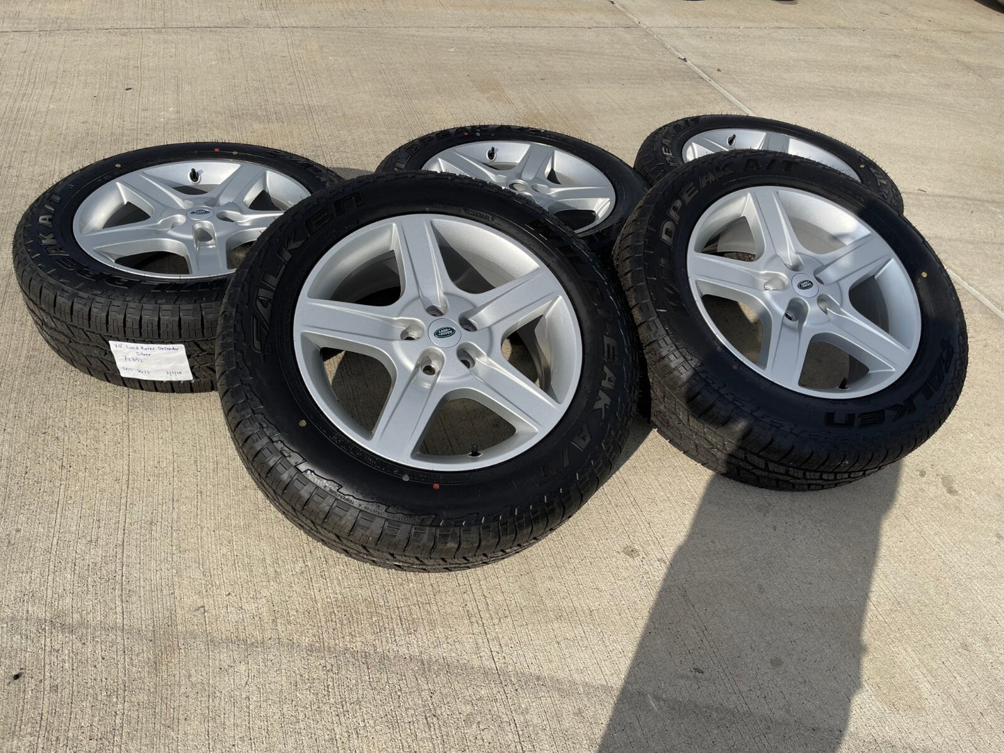 20" Land Rover Defender OEM wheels rims 72352 96980 Range 2024 2025 2026 NEW