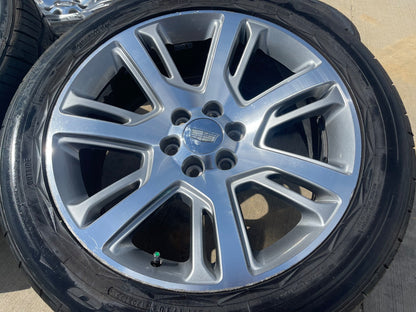 22" Cadillac Escalade Platinum OEM 4738 wheels rims tires NITRO SET