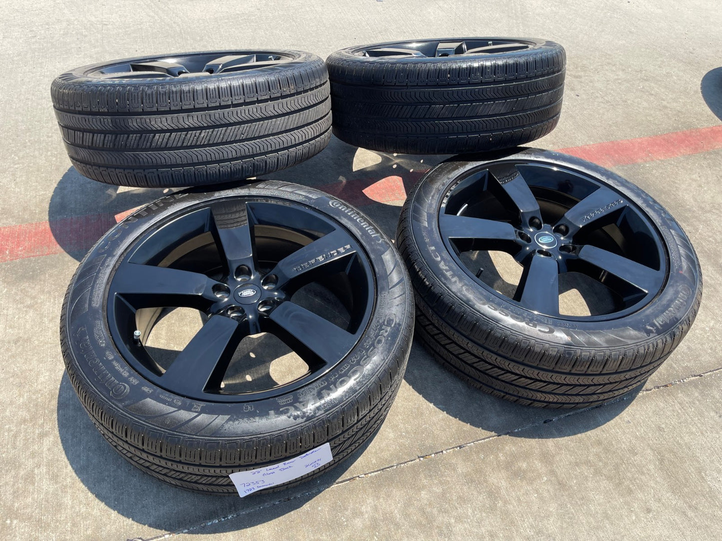 22" Land Rover Range DEFENDER OEM 72353 wheels rims 2023 2024 2025 2026 2027 SET