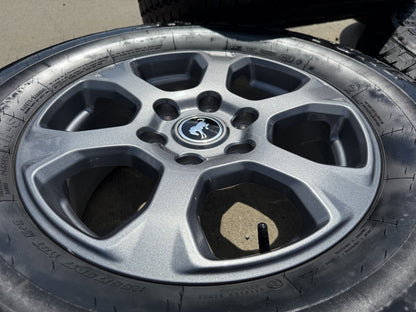 17" Ford Bronco Big Bend wheels rims 10384 OEM Ranger tires BRIDGESTONE A/T SET