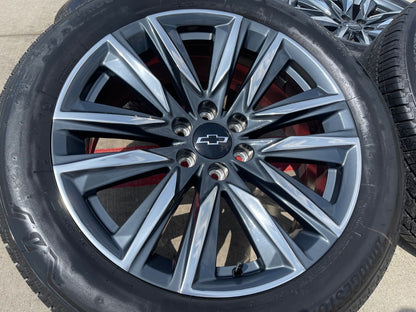 22" Cadillac Escalade OEM wheels rims 95028 4869 GMC Sierra SET 1999-2027 NEW
