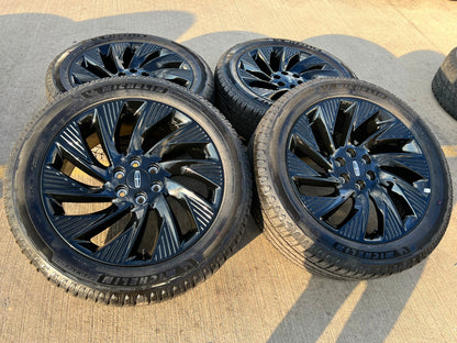 22" Lincoln Navigator OEM 10665 rims wheels BLACK LABEL 2025 2026 NEW