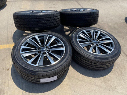 22" Cadillac Escalade PLATINUM OEM 4901 wheels rims GMC Sierra SET BRIDGESTONE
