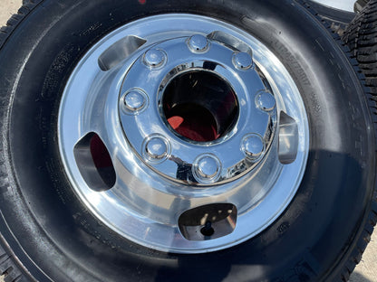17" Ford F-350 Dually OEM 10477 10478 rims wheels SET tires MICHELIN A/T2 NEW