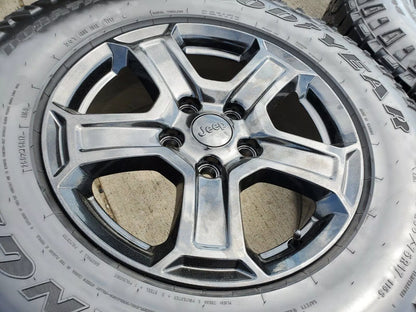 17" Jeep Gladiator Wrangler Rubicon OEM wheels rims 9216 DURATRAC