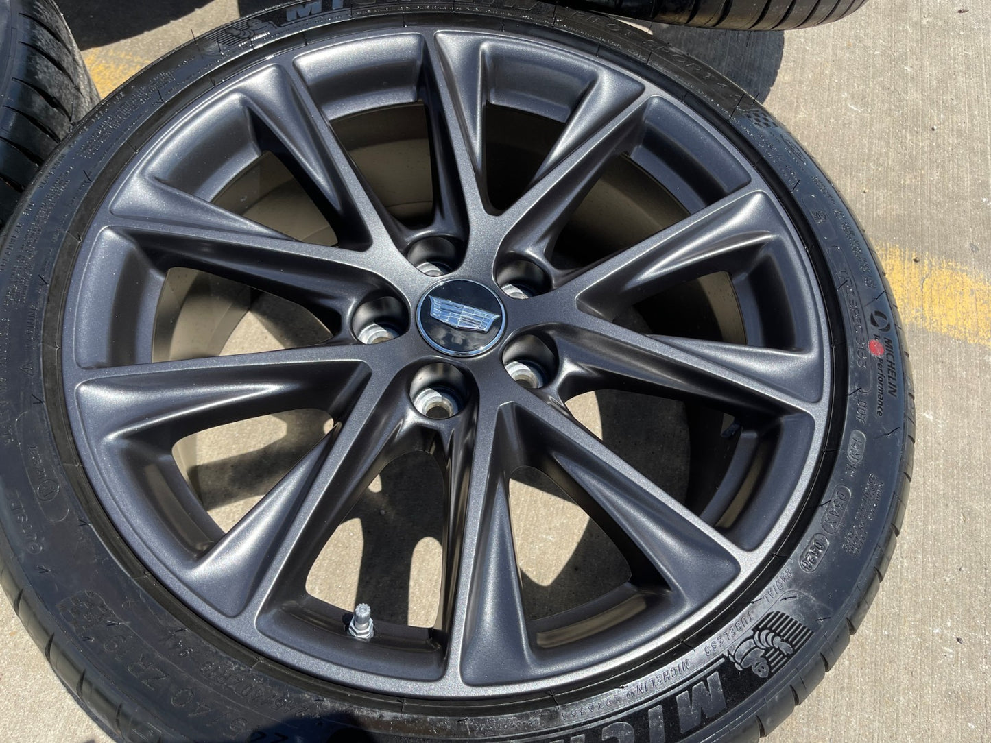 19" Cadillac CT5 CT5-V Platinum OEM 4840 wheels rims 84894843 2025 2026 2027 NEW