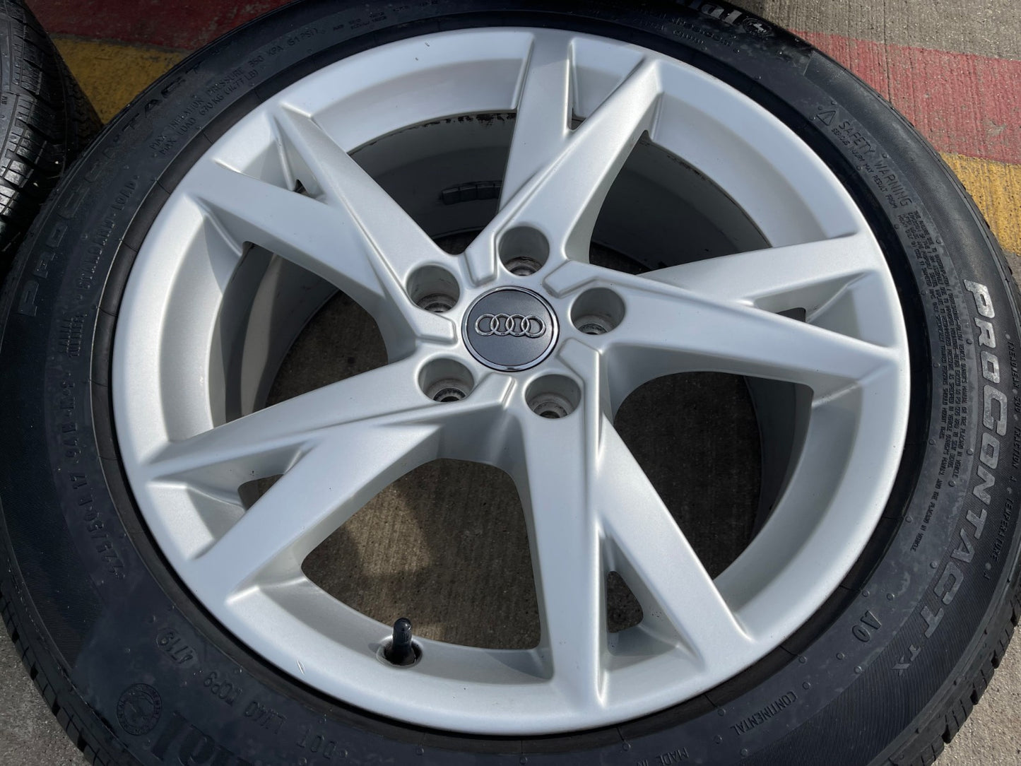 17" Audi A4 OEM 5829 wheels rims A3 A5 A6 tires 2020 2021 2022 2023 2024 2025