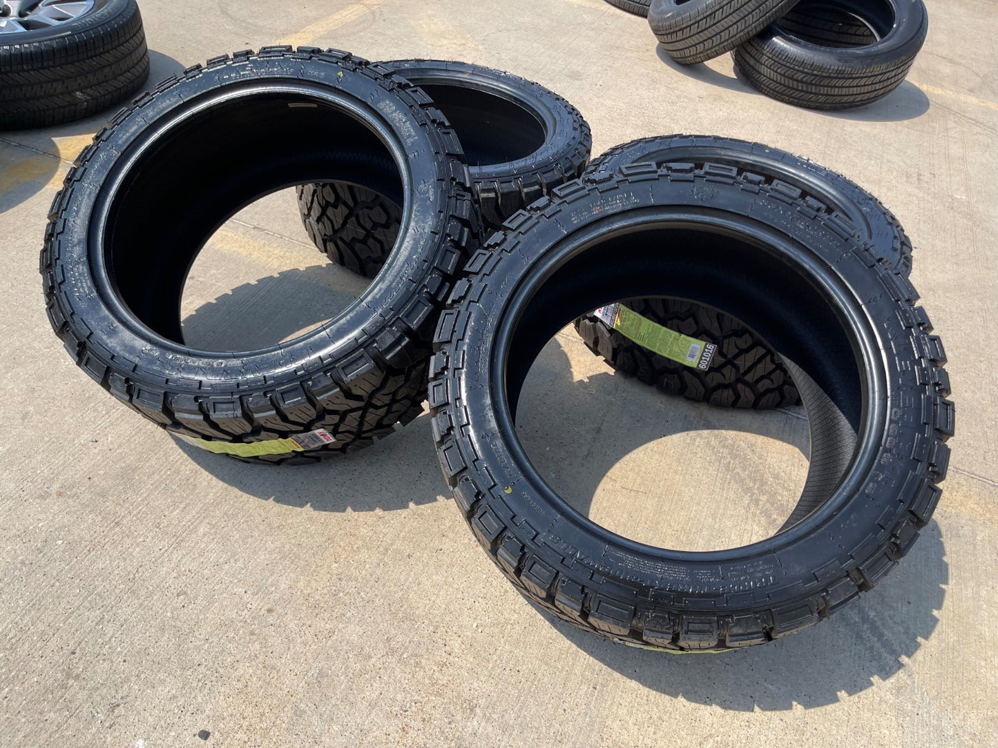 (4) 33x12.5x22 Kenda Kenda Klever R/T 114R 12 PLY Load Range F tires NEW