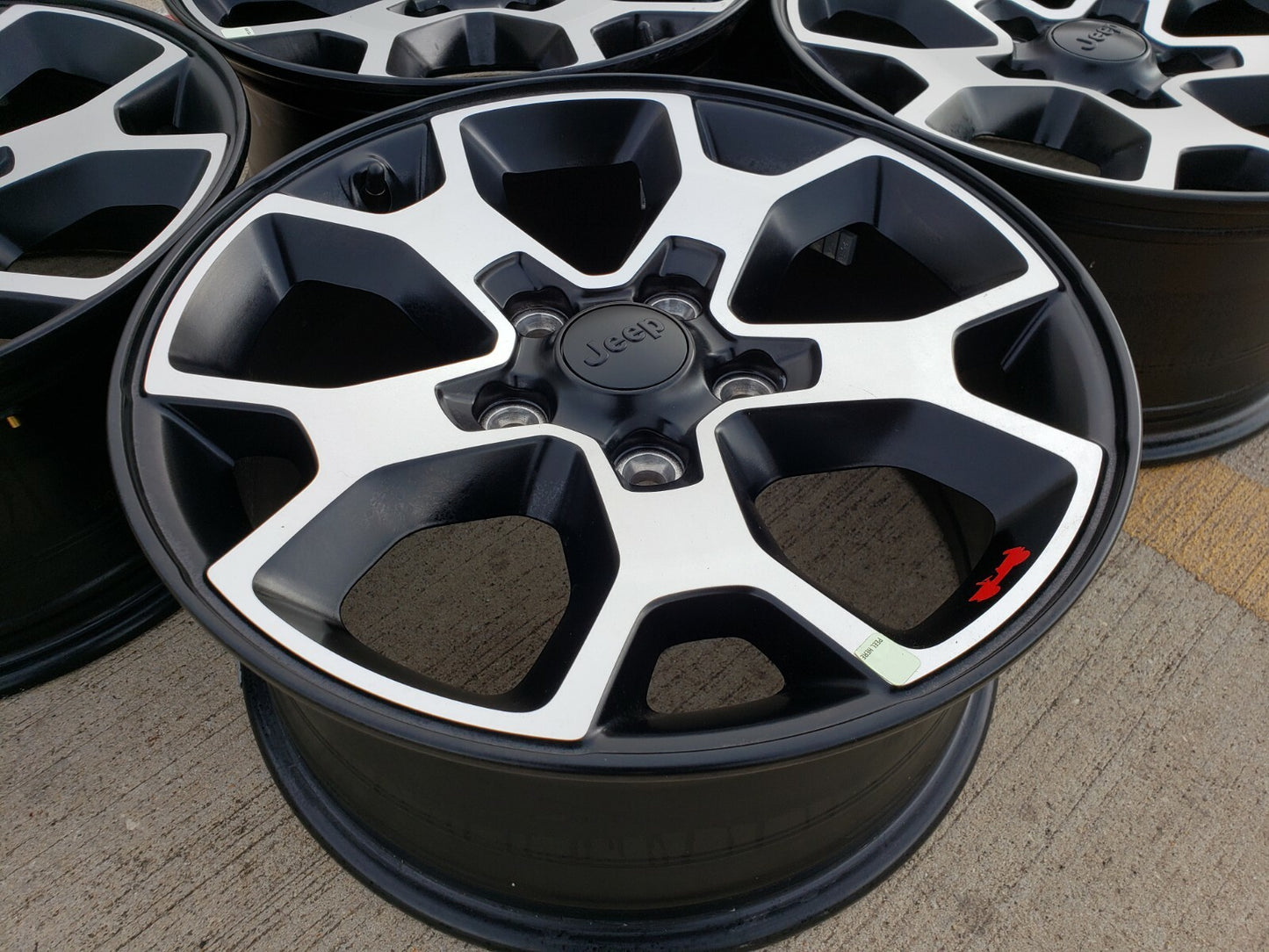17" Jeep Wrangler Gladiator Rubicon OEM 9218 SPARE wheel rim 2020 2021 2022 2023