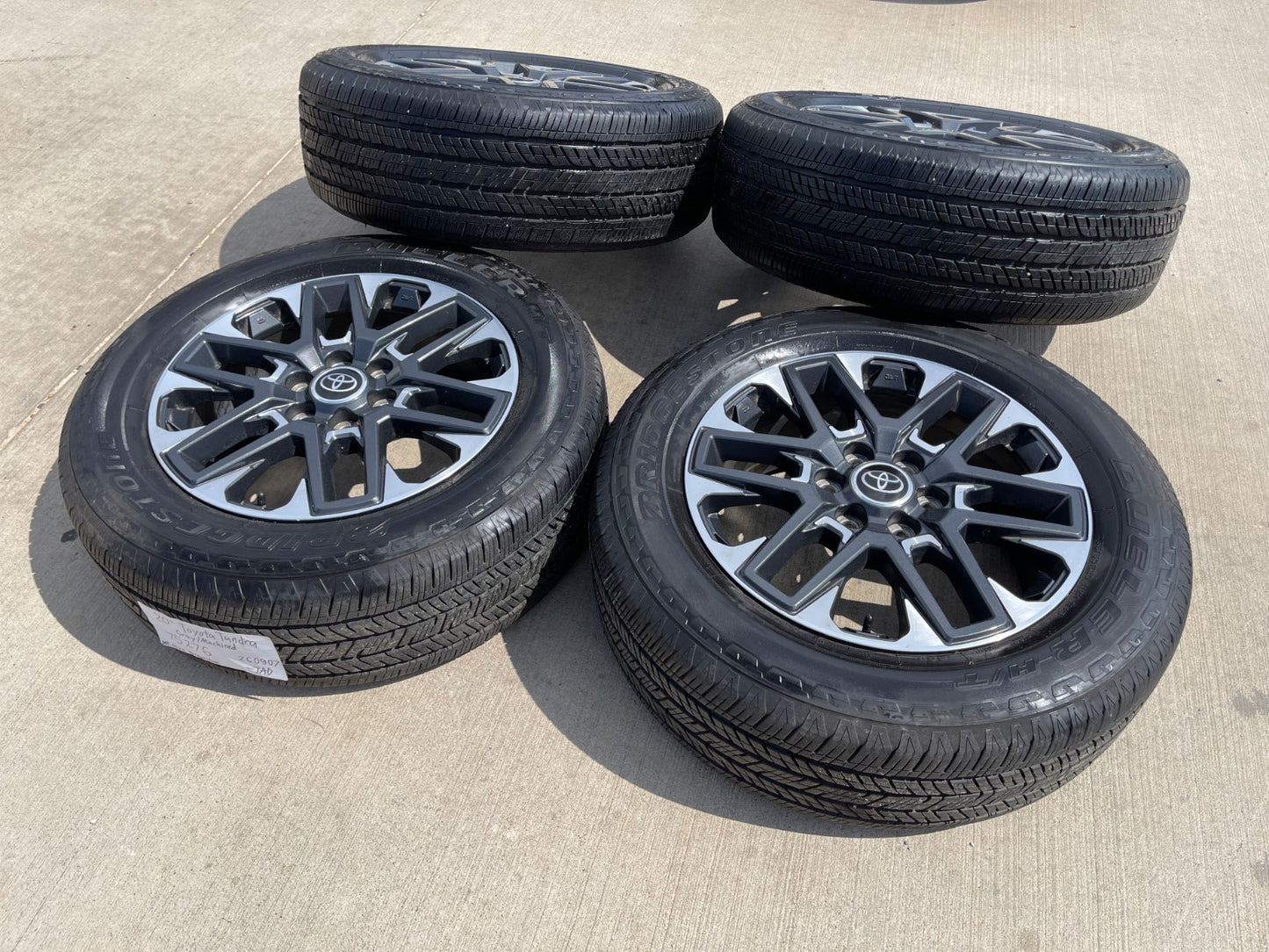 20" Toyota Tundra TRD wheels rims OEM TSS # 75276 95295 Sequoia SET 2025 2026