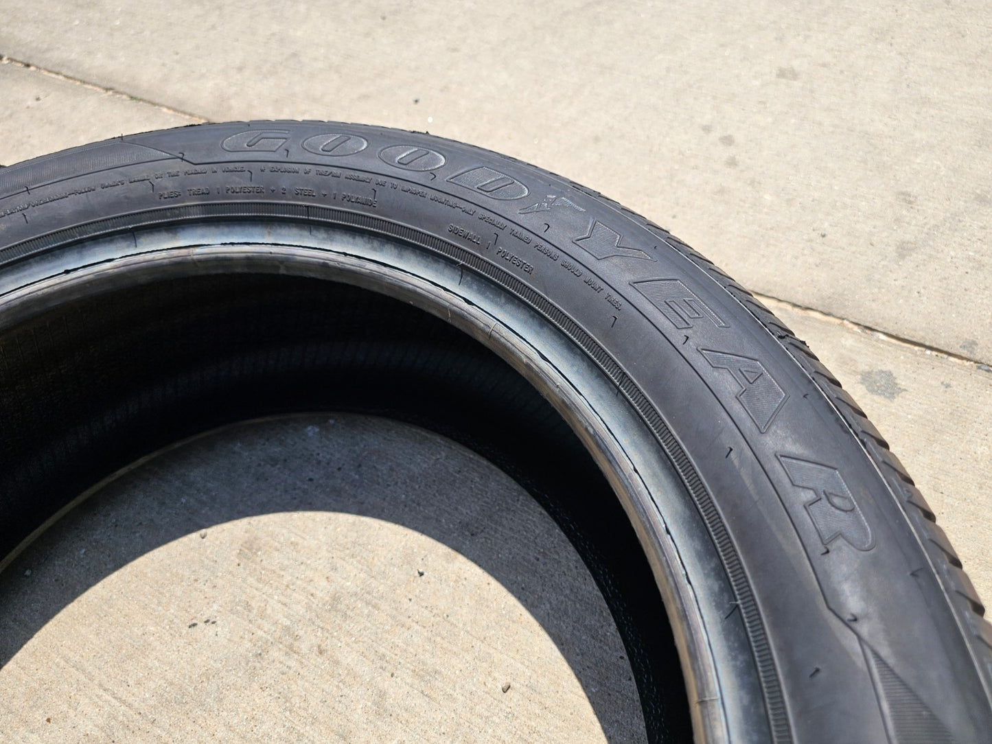 (1) 225/50/18 Goodyear Eagle LS-2 tire 225/50R18 95H SL NEW