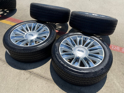 22" Cadillac Escalade PLATINUM OEM chrome wheels rims tires 4740