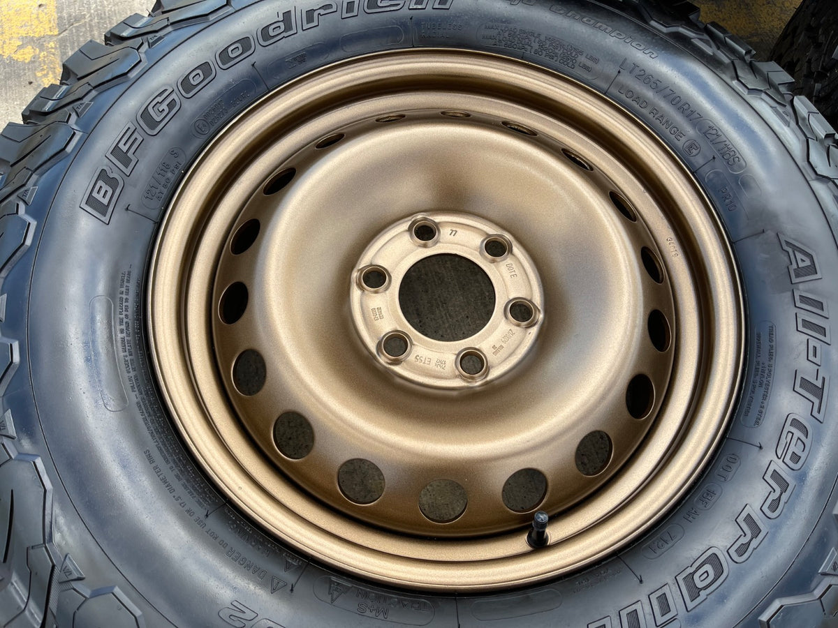 17" INEOS Grenadier OEM wheels rims 2024 2025 2026 2027 SET BFG KO2 A/T NEW