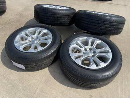 20" Chevy Tahoe Silverado OEM 14090 95417 wheels rims SET HANKOOK A/T2