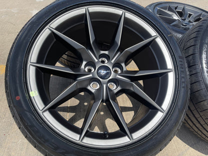 19" Ford Mustang GT Dark Horse OEM 95839 95840 wheels rims 2025 2026 2027 NEW