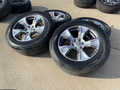 20" Dodge Ram 1500 OEM Laramie wheels rims 2674 tires 2022 2023 2024 2025 NEW