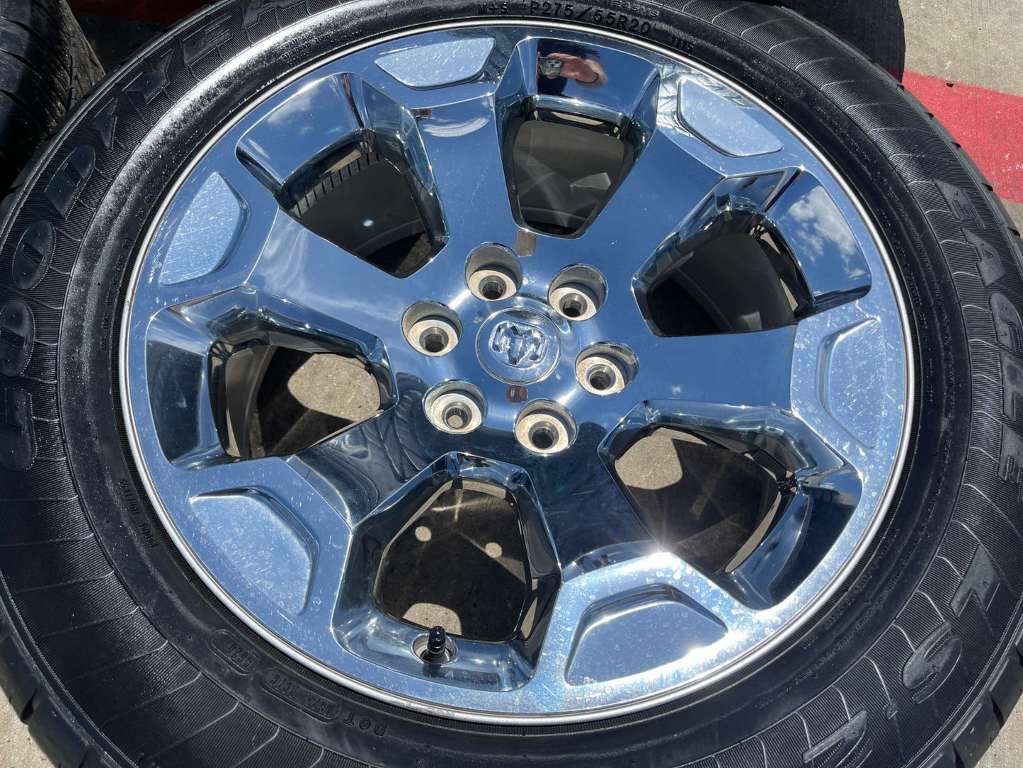 20" Dodge Ram 1500 OEM Laramie CHROME 2680 wheels rims 2022 2023 2024 2025 2026