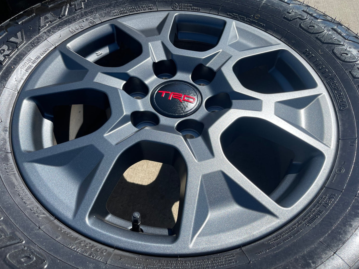 18" Toyota Tacoma TRD OEM 10544 wheels rims Land Cruiser Tundra 2025 2026 NEW