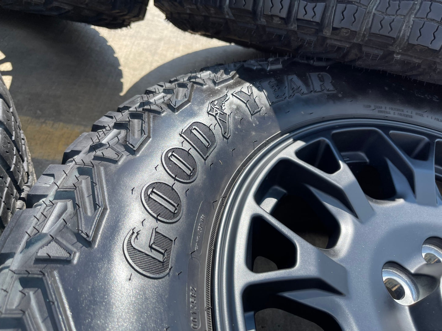 18" Toyota Tacoma 4Runner TRD Pro OEM 95973 wheels rims 2024 2025 2026 GOODYEAR